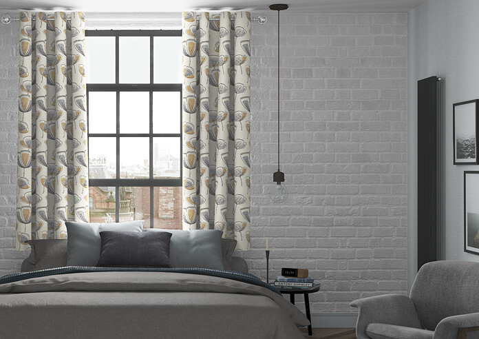 Helix, Gold - Made to Measure Curtains - Image 3